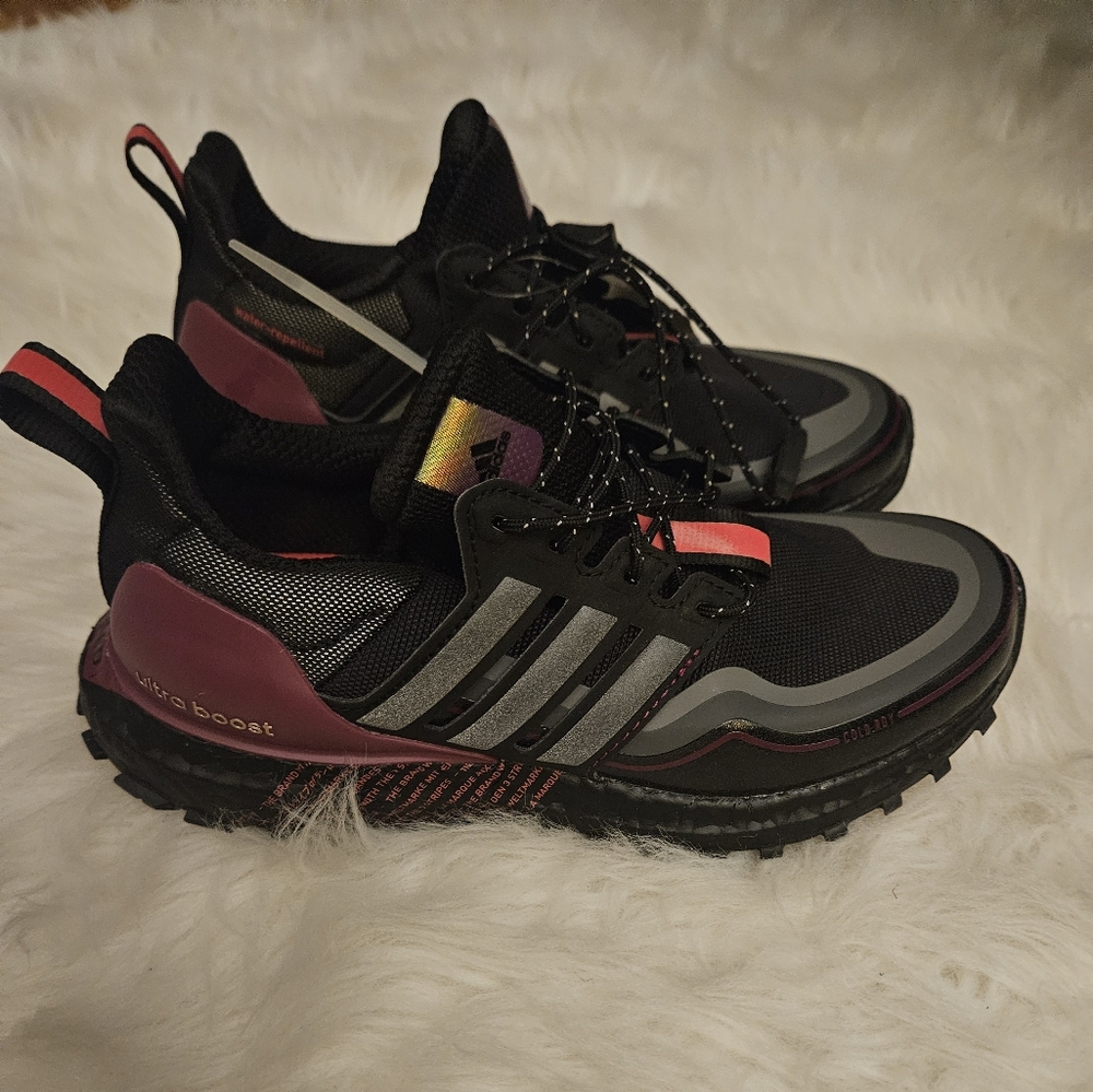Adidas Ultra Boost Black and Gray Sneakers